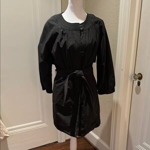 Vince Chic Black Belted Coat
